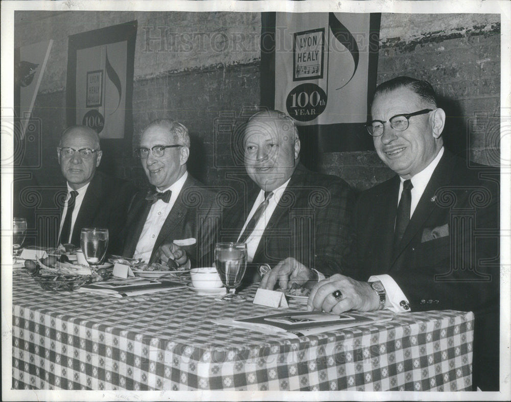 1964 Press Photo V. Victorine/Stanley Levi/Walter Osborn/Stineway/G. Swanson - Historic Images