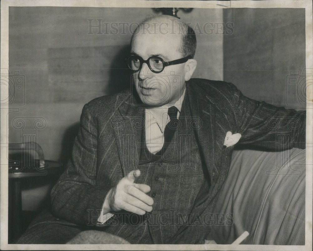 1947 Press Photo Cyril Osborne/British Parliament/Manufacturer - Historic Images