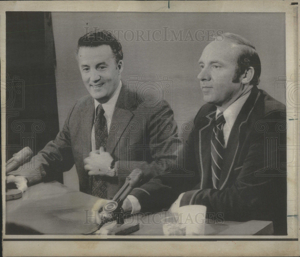 1974 Press Photo House Judiciary Committee Paul Sarbanes Thomas Railsback - Historic Images