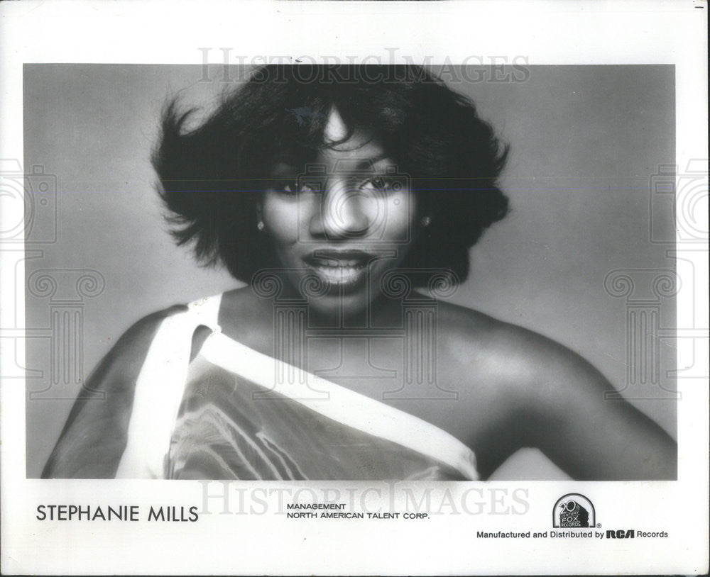 1981 Press Photo Stephanie Mills American RB Soul Singer - Historic Images