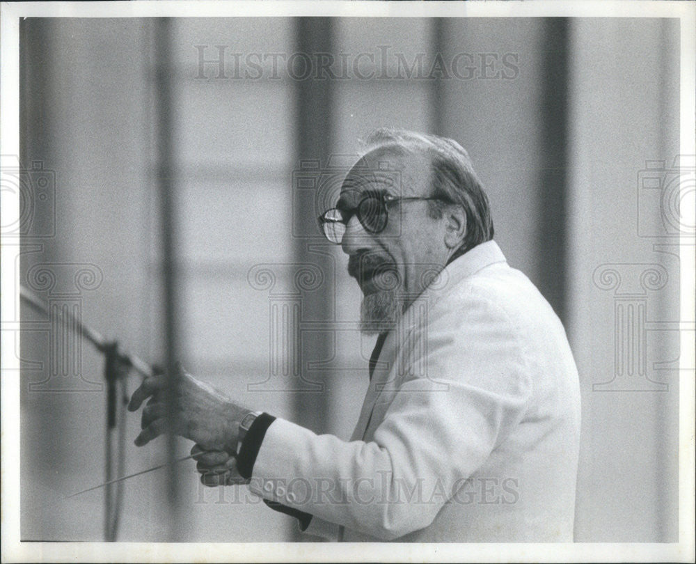 Press Photo Mitchell William Mitch Miller Singer Conductor - Historic Images