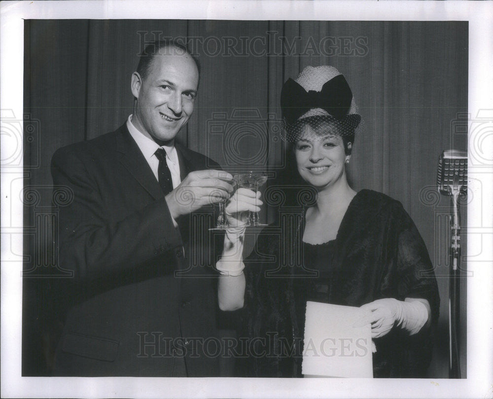 1963 Press Photo Katyna Ranieri, Italy&#39;s foremost Singing Star - Historic Images