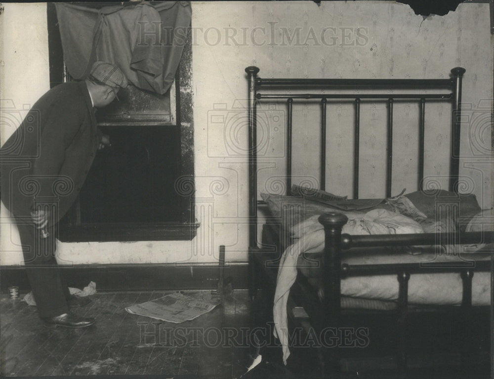 1928 Press Photo Prison House & Blue Ranine - Historic Images