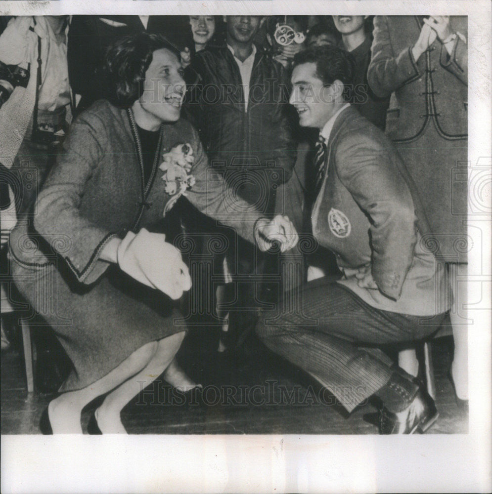 1964 Press Photo Nikolai Prodanov Bulgarian Gymnast - Historic Images