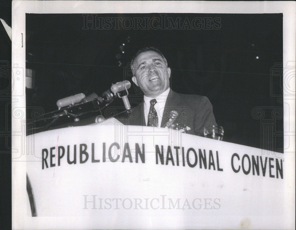 Press Photo Albert Morano Congressman Connecticut - Historic Images