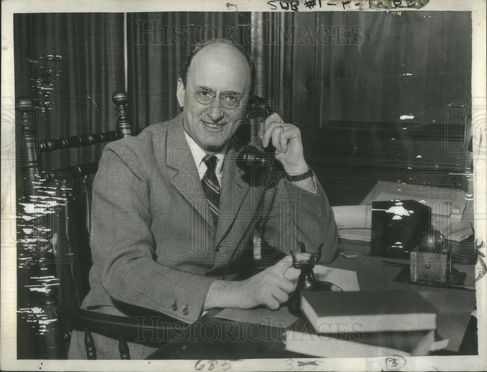 1933 Press Photo Henry Morgenthau New York State Conservation Commissioner - Historic Images