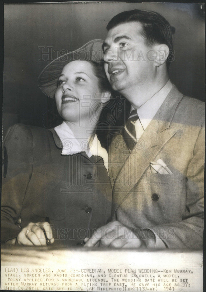 1941 Press Photo Ken Murray American Comedian Entertainer - Historic Images