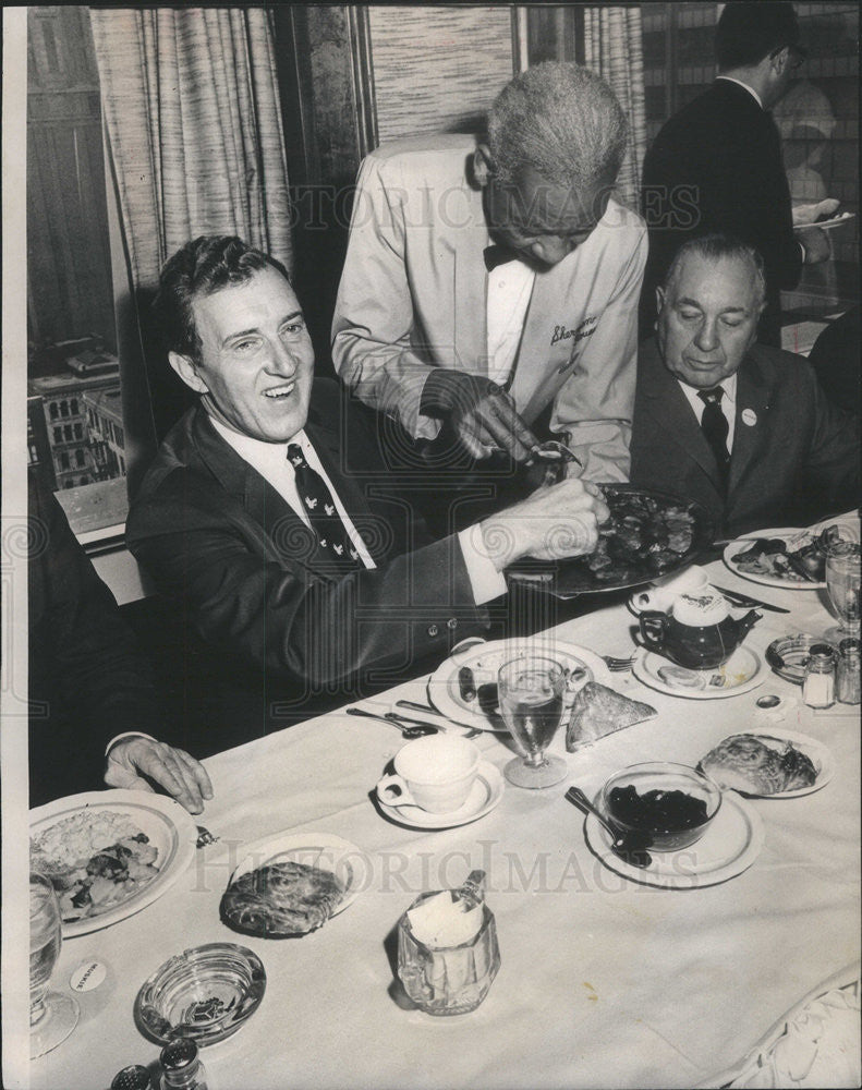 1968 Press Photo Democratic Vice Presidential Candidate Sen. Edmund Muskie - Historic Images