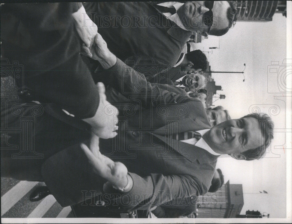 1968 Press Photo Senator Edmund Muskie - Historic Images