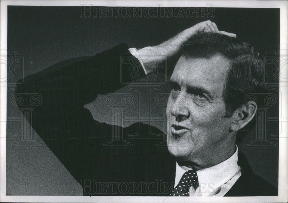 1969 Press Photo Edmund Muskie American Democratic Politician - Historic Images