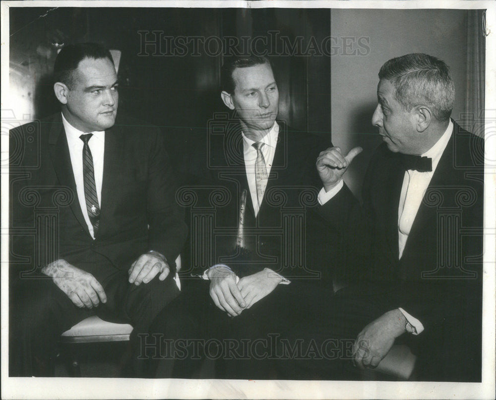 1964 Press Photo Richard A. Murray, Richard Jessup, Herbert B. Fried - Historic Images