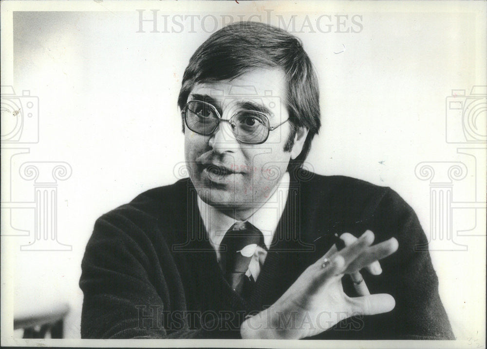 1983 Press Photo Paul Theroux,author - Historic Images