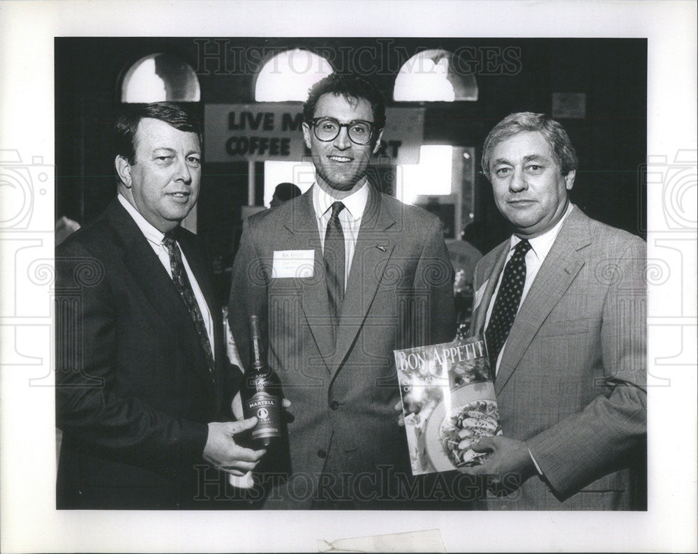 1991 Press Photo Martell and Kevin Smith and Peter Meola - Historic Images