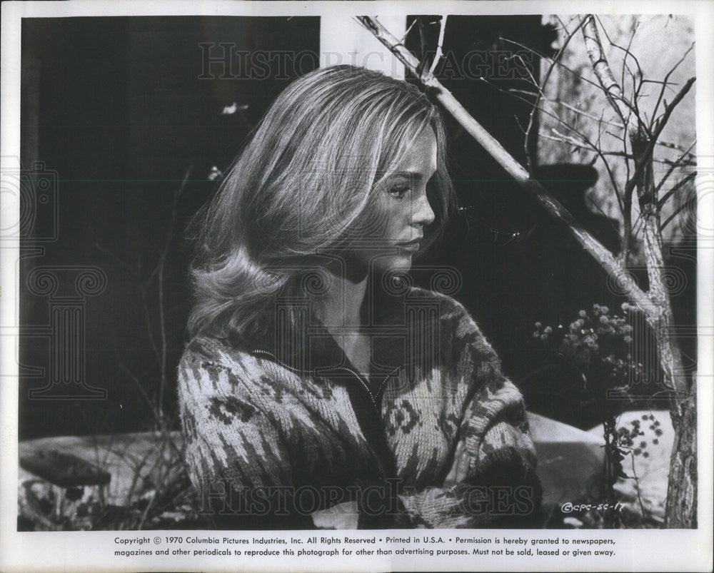 1971 Press Photo Tuesday Weld,actress - Historic Images