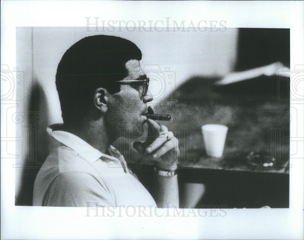 Press Photo Pulitzer winning playwright David Mamet - Historic Images