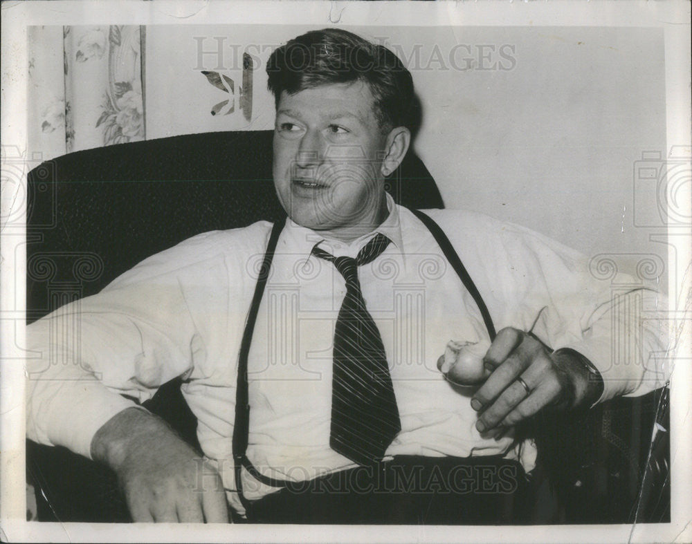 1950 Press Photo Feike Feikema,author - Historic Images