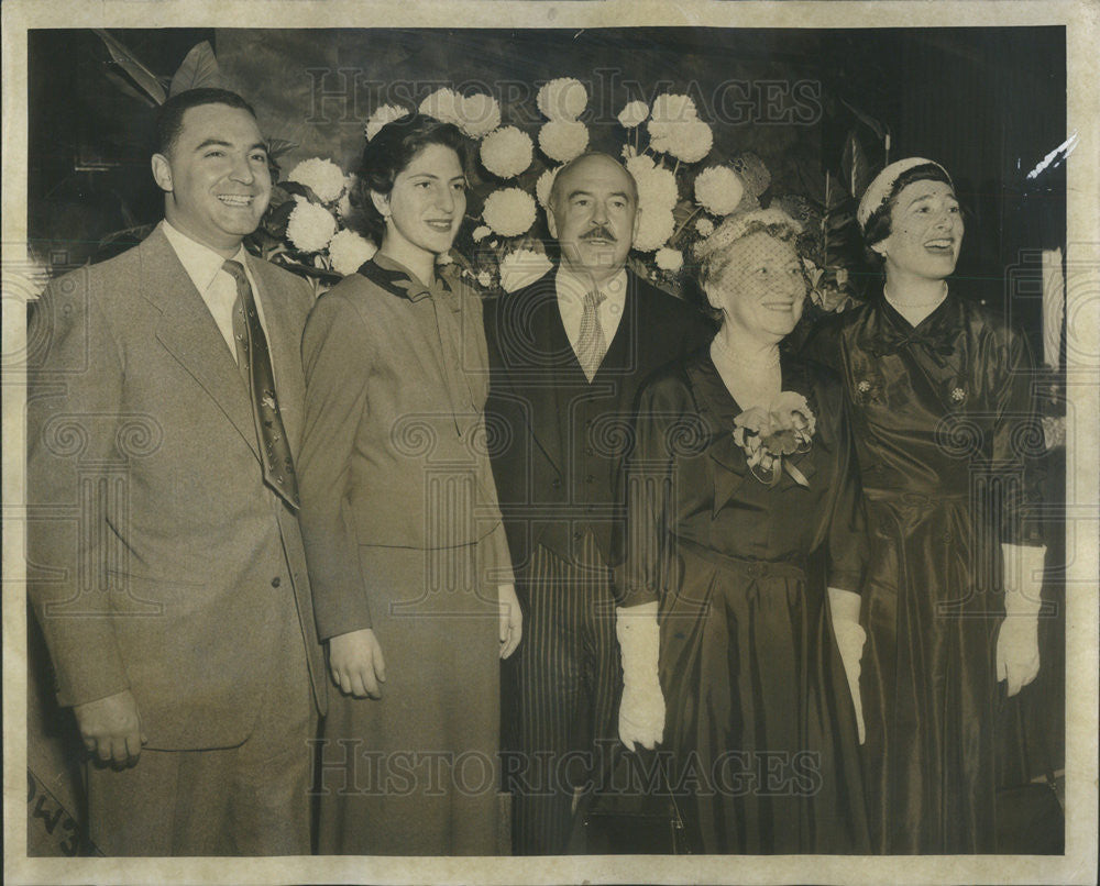 1953 Press Photo Dr Louis Mann Celebrates 30 Years As South Side Pastor - Historic Images