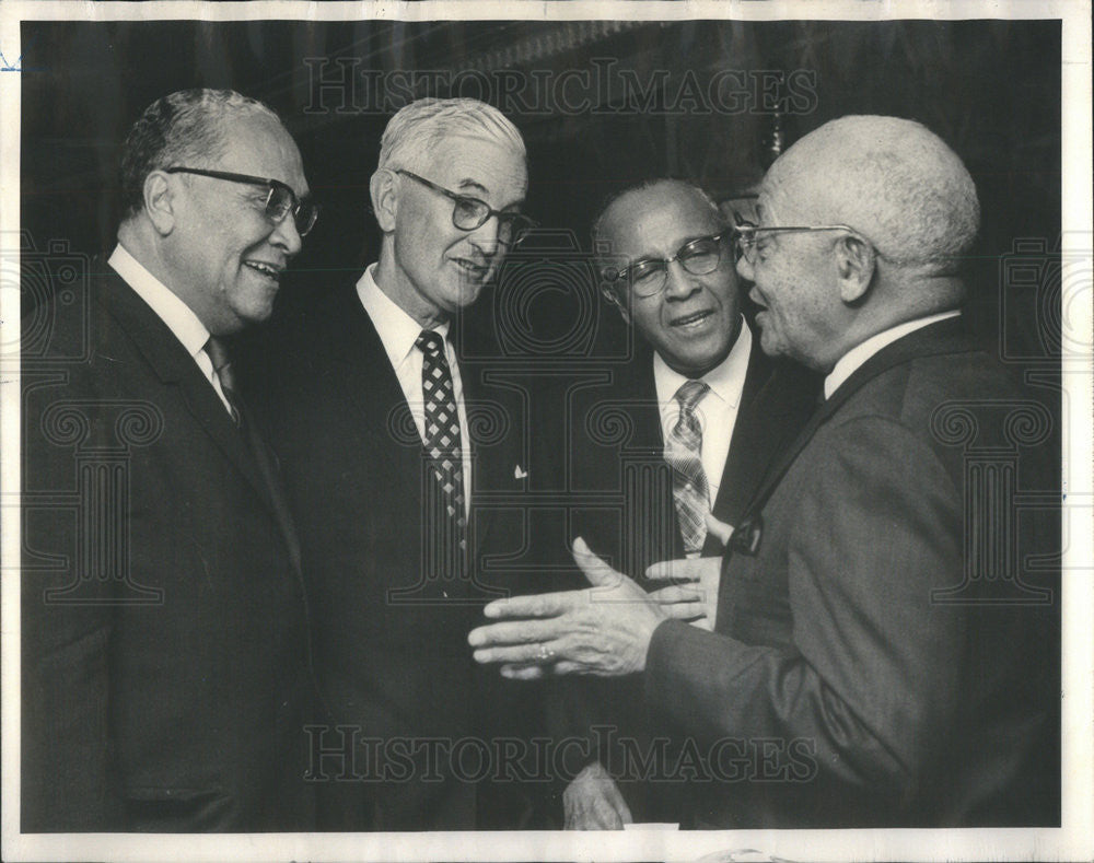 1965 Press Photo NAACP legal Defense and Education Dinner - Historic Images