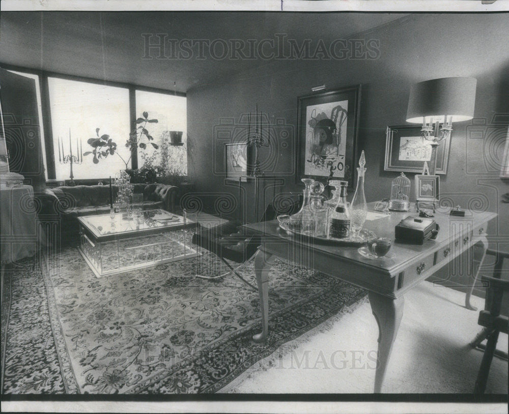 1976 Press Photo Jason Thomas Interior Design - Historic Images