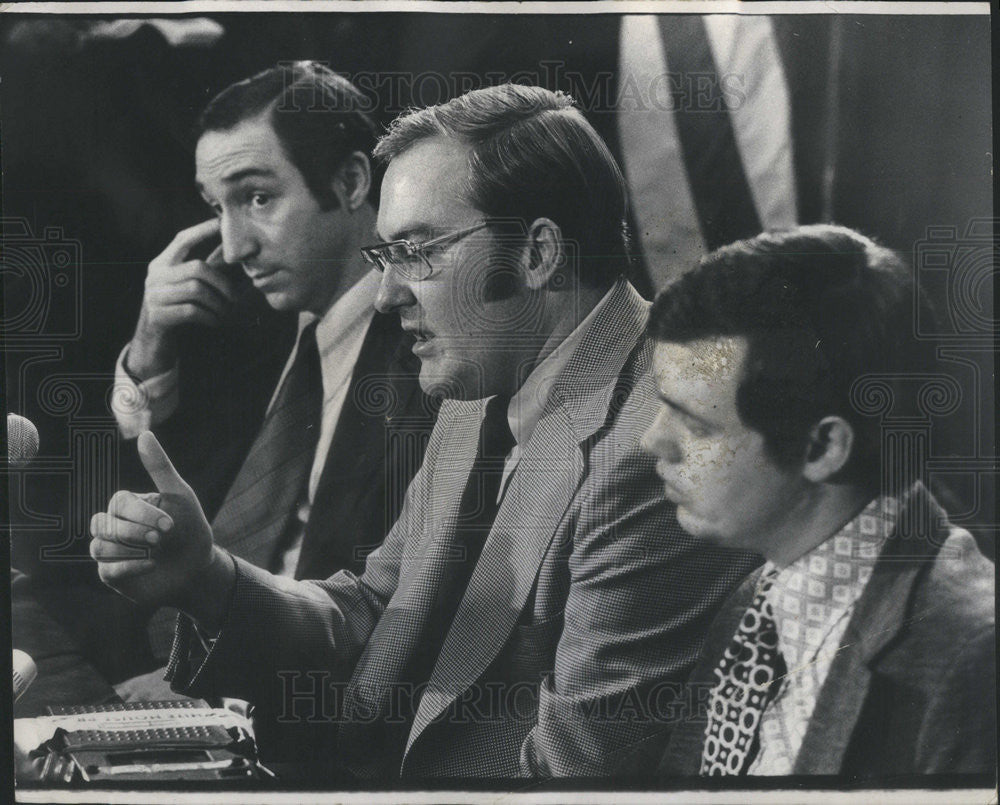 1973 Press Photo US Attorney General James Thompson - Historic Images