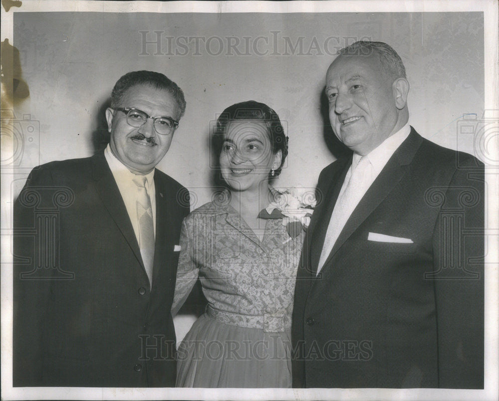 1961 Press Photo Organization Officer Sidney J. Letush - Historic Images