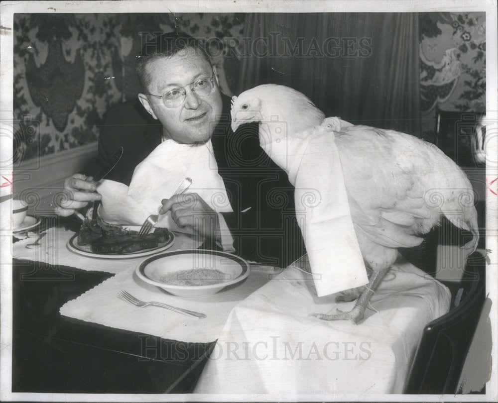 1958 Press Photo Actor and Comedian Sam Levenson - Historic Images