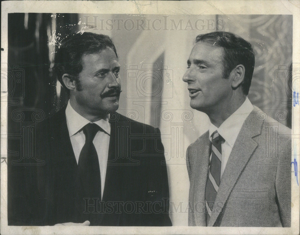 1968 Press Photo Dan Rowan Dick Martin Rowan and Martin&#39;s Laugh-In NBC - Historic Images