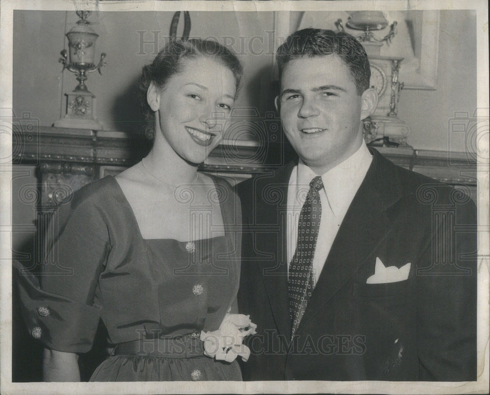 1950 Press Photo Son of Multi Millionaire Louis Lurie to Wed - Historic Images