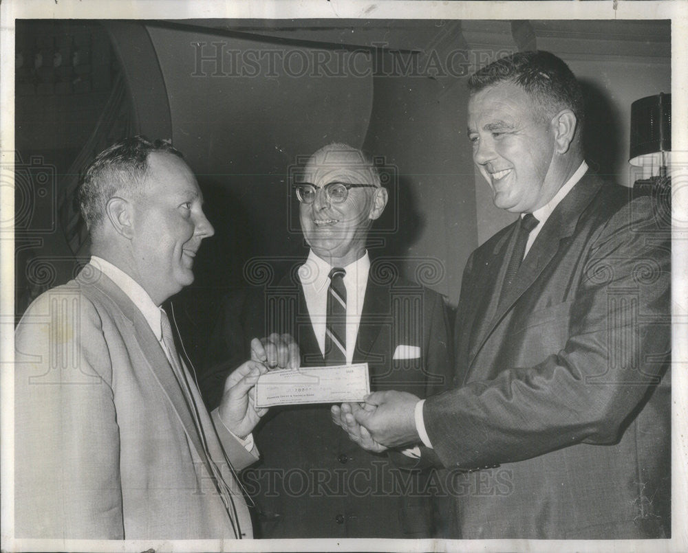 1959 Press Photo Ted Criel. Irving Rudolph &amp; Ralph Budelman - Historic Images