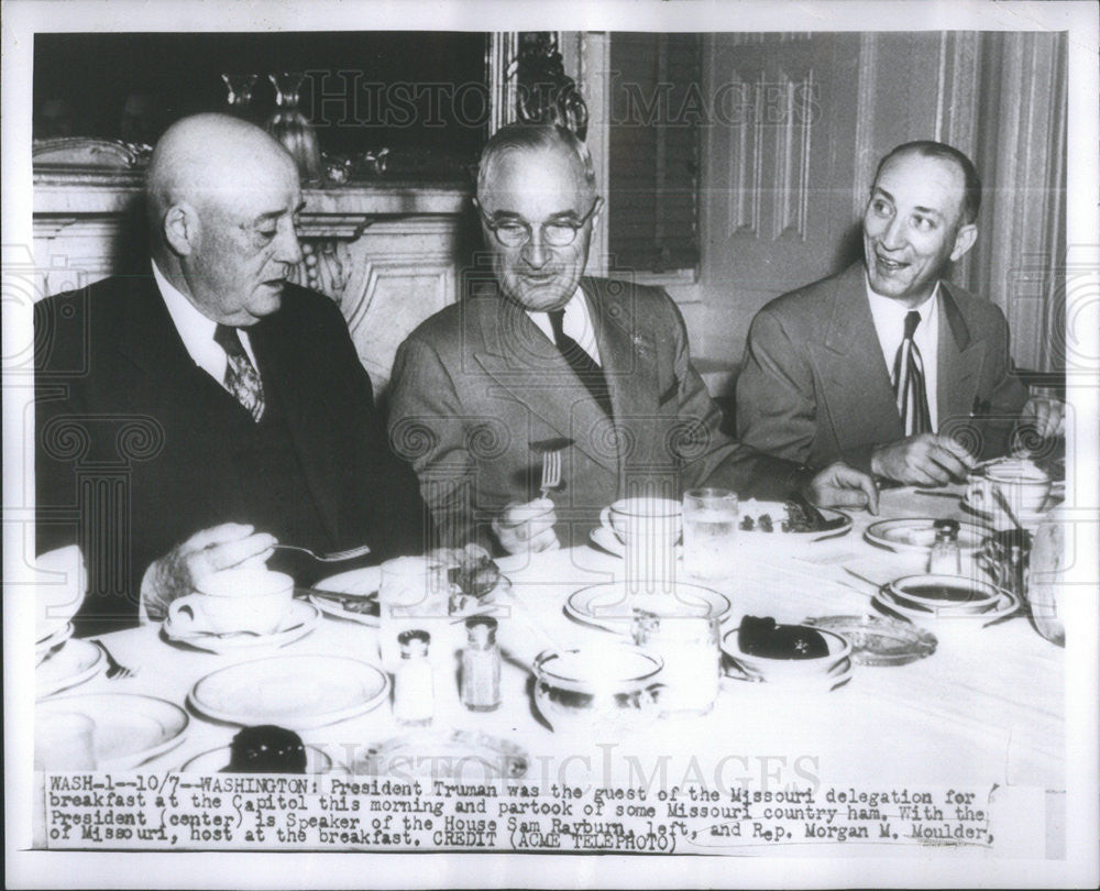 Undated Press Photo Harry Truman Missouri delegation - Historic Images