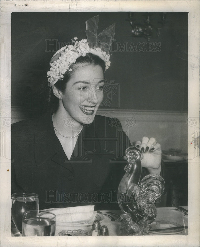 1951 Press Photo Mrs Price Patton of the women&#39;s auxillary - Historic Images