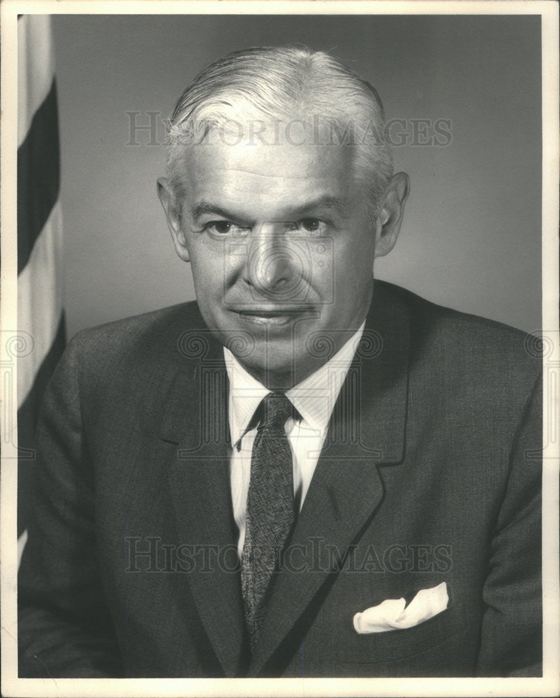 1954 Press Photo Honorable Paul H Nitze Secy of the Navy - Historic Images