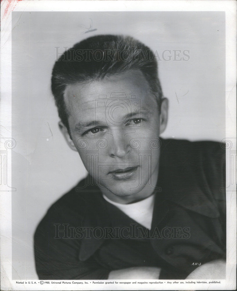 1951 Press Photo Alex Nicol Actor - Historic Images