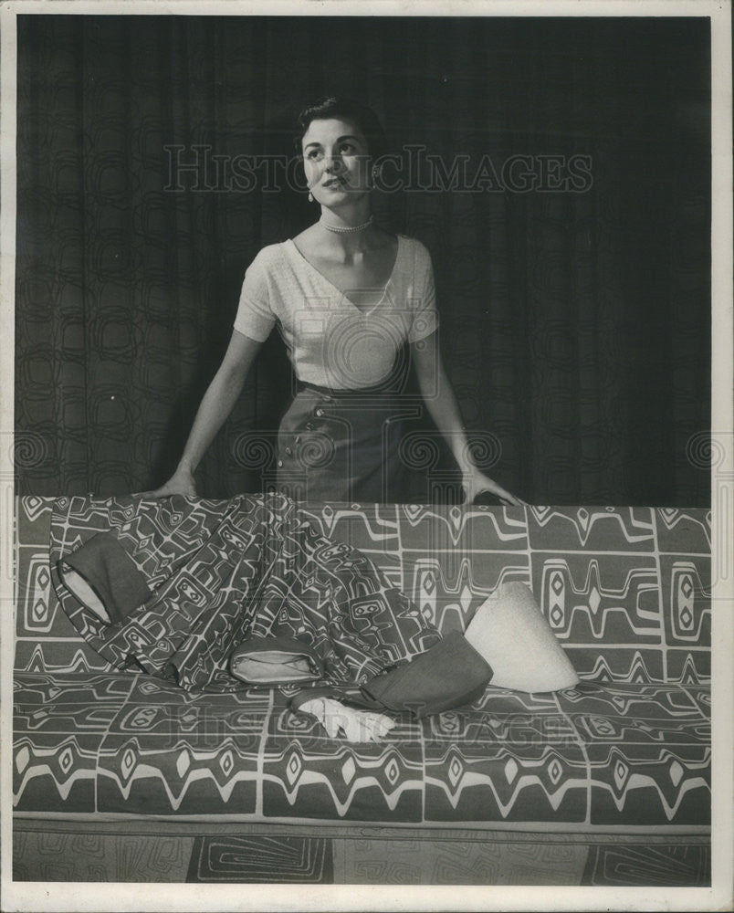 1950 Press Photo Kay Nicosia - Historic Images