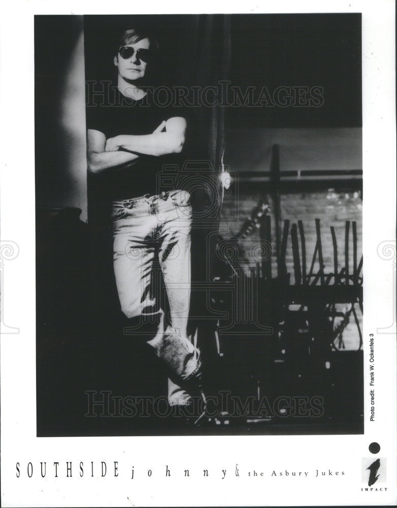 1993 Press Photo Southside Johnny American Singer Songwriter - Historic Images