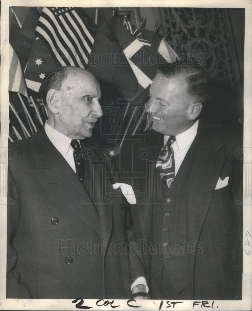 1944 Press Photo Henry Lytton Hughston McBain - Historic Images