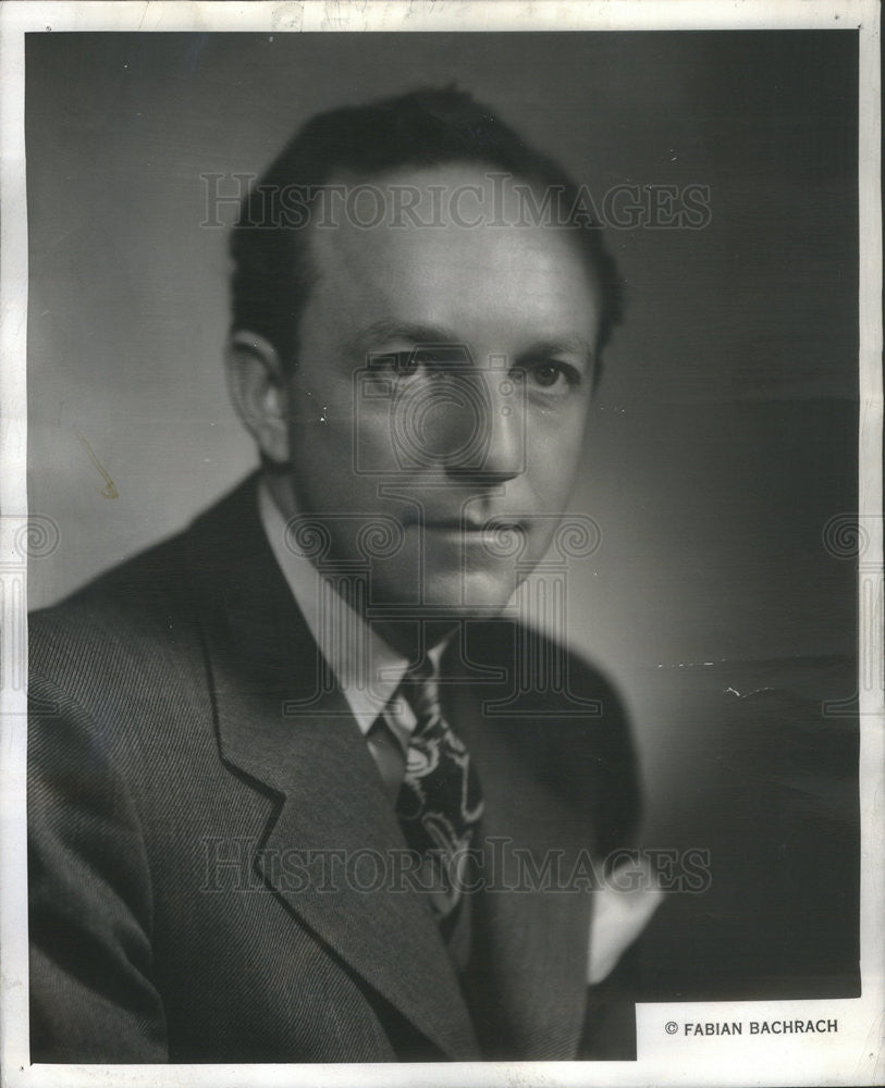 1947 Press Photo Charles Luckman President Lever Brothers Company - Historic Images