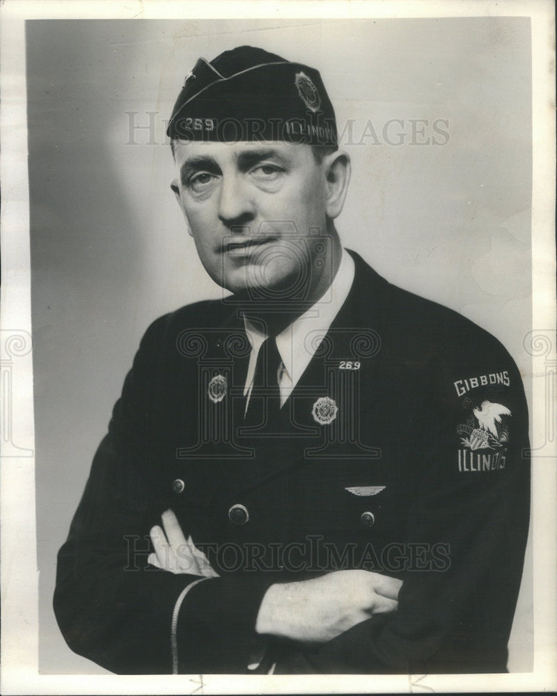 1936 Press Photo Wm G Murray Comdr Of Cook Cnty Council Of The American Legion - Historic Images