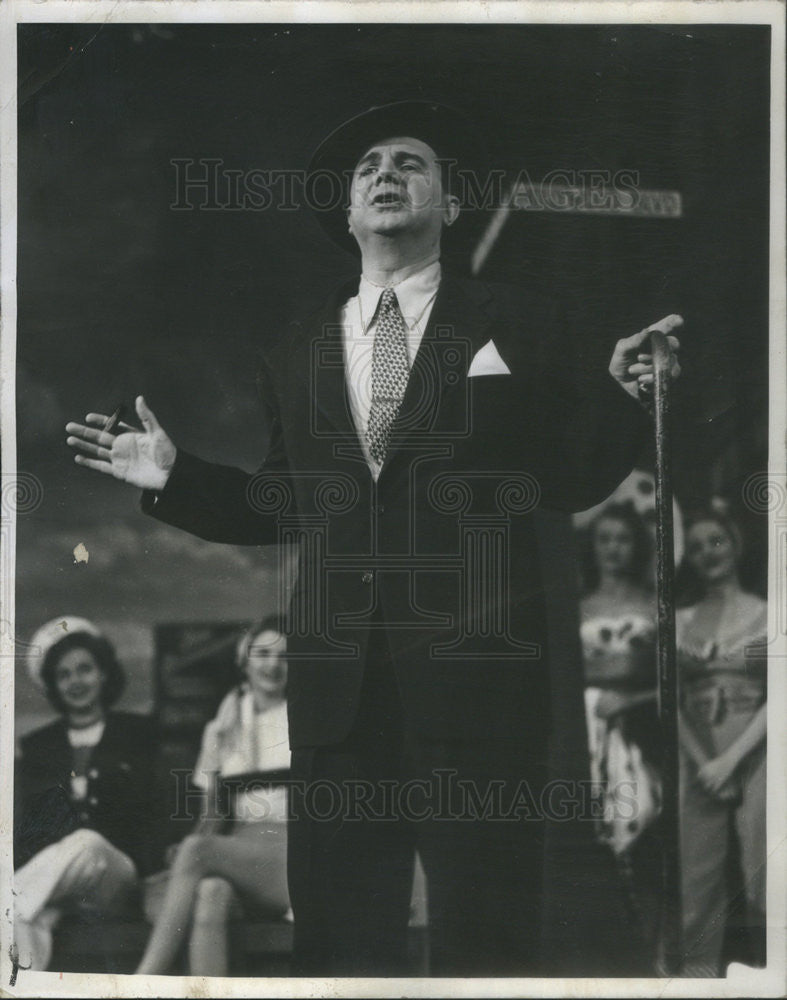 1950 Press Photo Ken Murray,actor