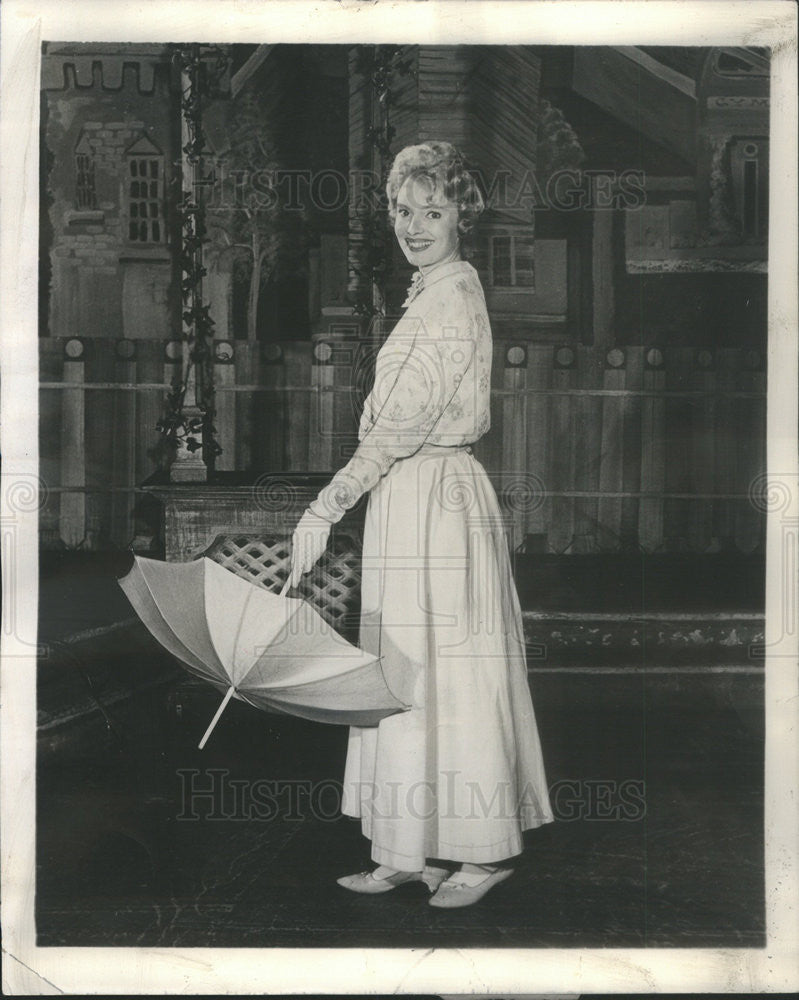 1961 Press Photo Kathleen murray,actress - Historic Images