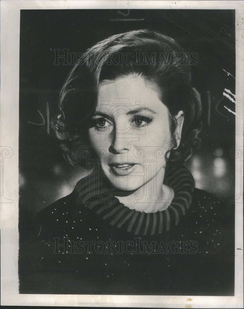1967 Press Photo Suzy Parker, model and actress. - Historic Images