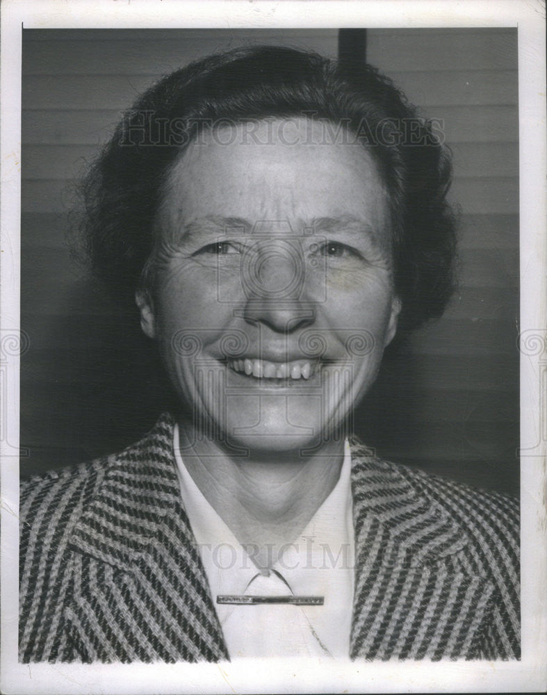 1951 Press Photo Dr. Millicent Carey McIntosh. - Historic Images