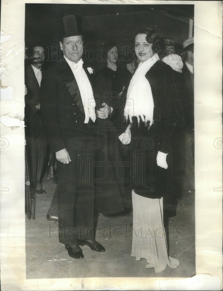 1933 Press Photo Joseph Mckee candidate mayor new York - Historic Images