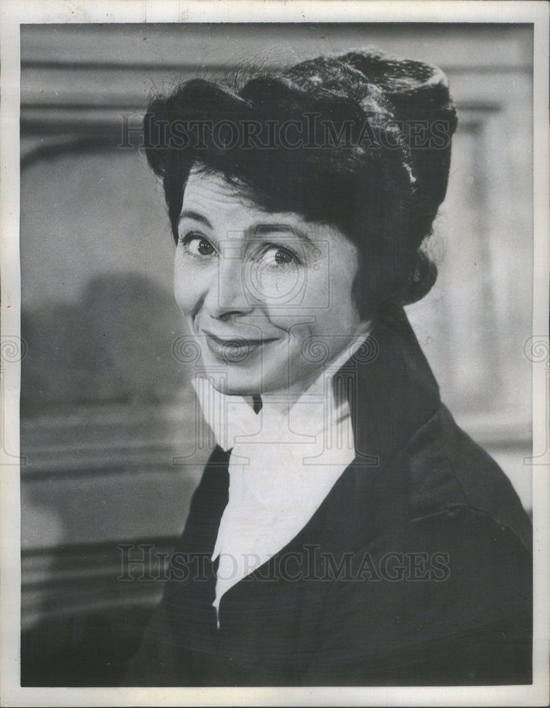 1971 Press Photo Siobhan Mckenna Actress - Historic Images