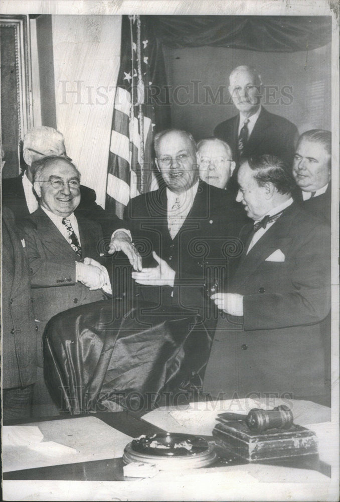 1962 Press Photo Acting Pres. George Meany of the AF of L succeeds William Green - Historic Images