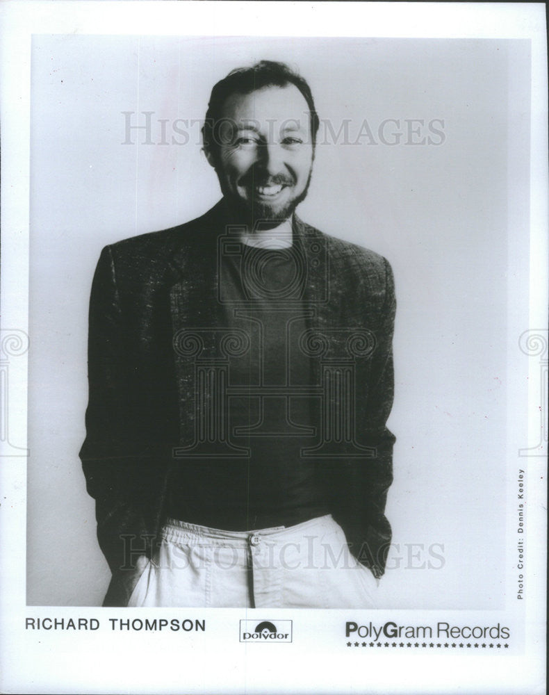 1985 Press Photo Richard Thompson - Historic Images