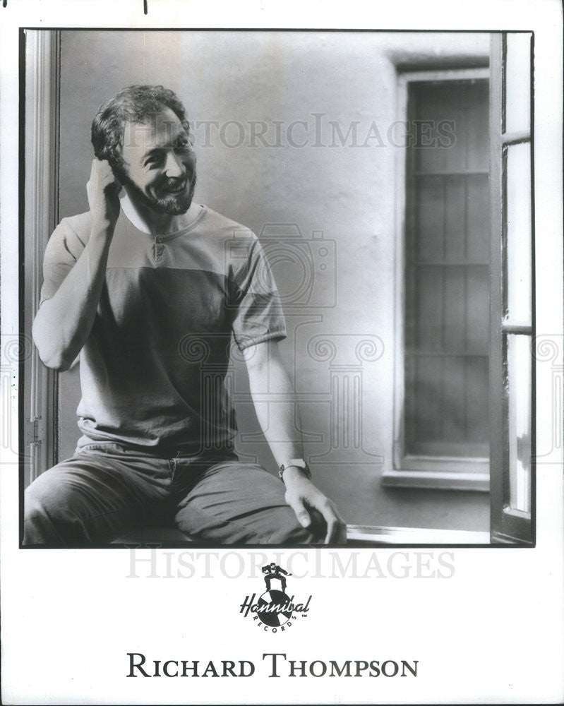 1983 Press Photo Richard Thompson - Historic Images