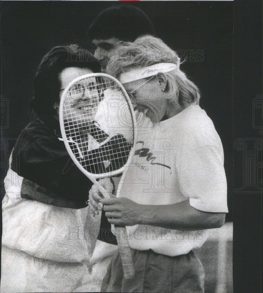 1991 Press Photo Martina Navratilova - Historic Images