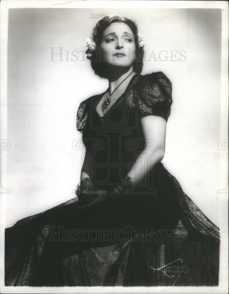 1940 Press Photo Marguerite Namara,actress - Historic Images