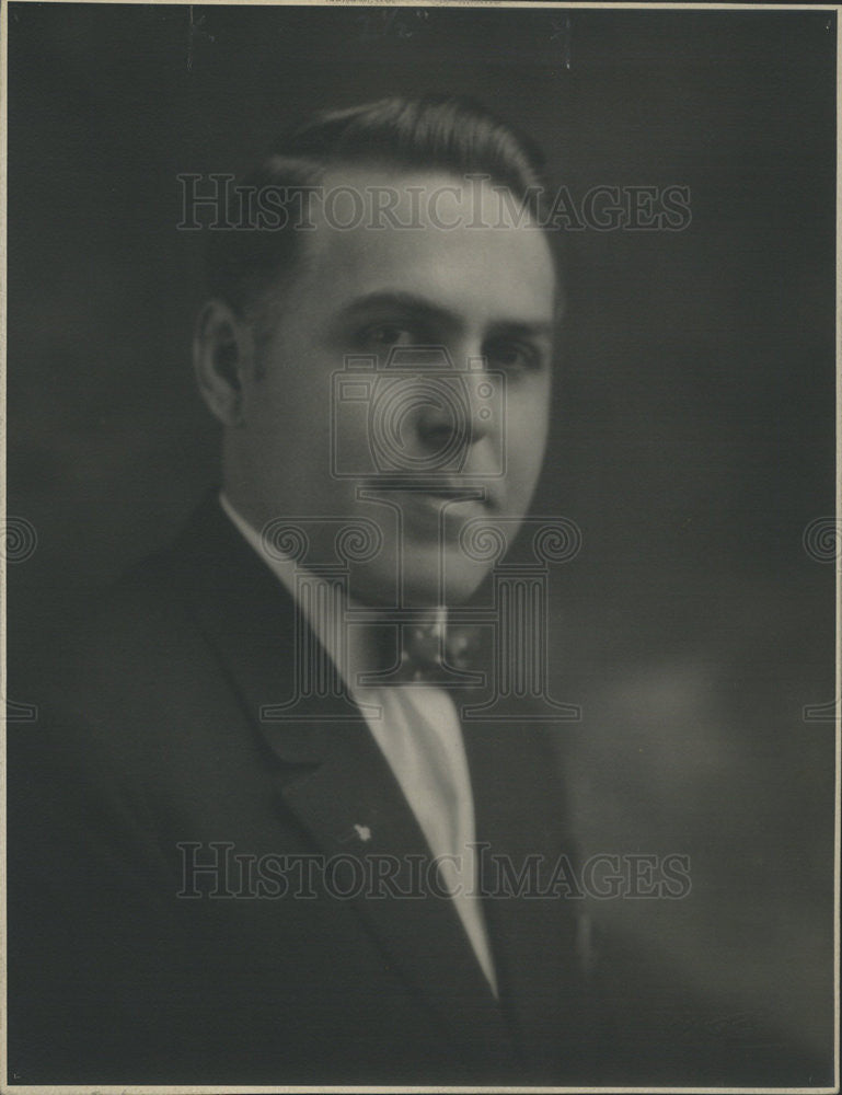 1924 Press Photo Jack Motte Star Up The Stairs Central Theatre - Historic Images